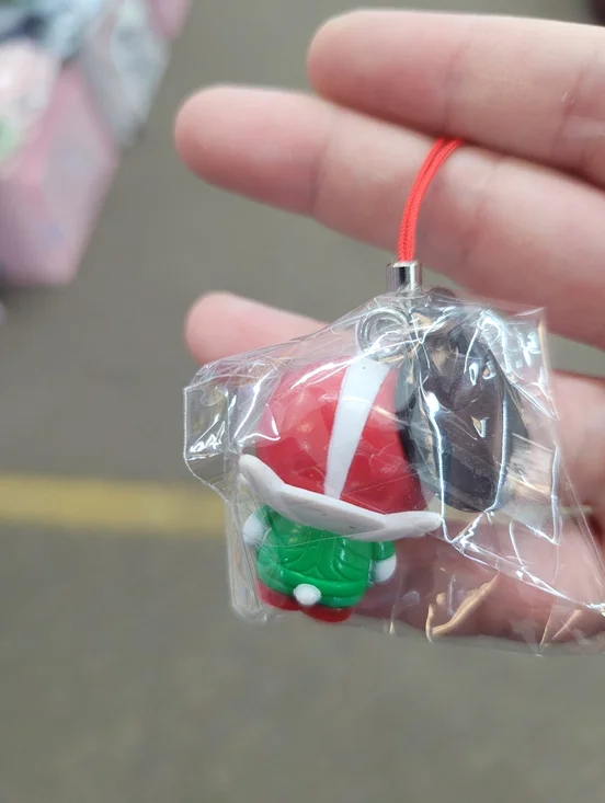 2009 Hello Kitty X Masked Rider Phone Charm Keychain - Picture 5 of 9